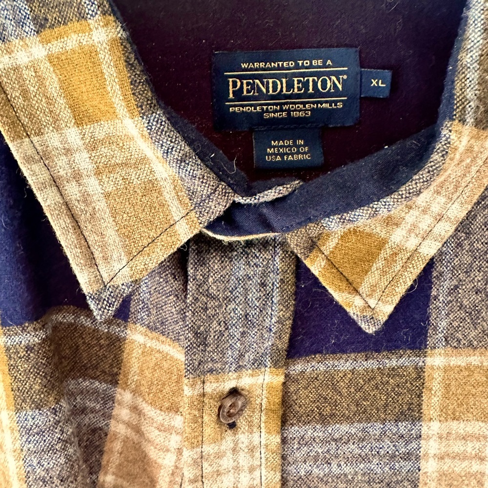 Pendleton flannel shirt men’s